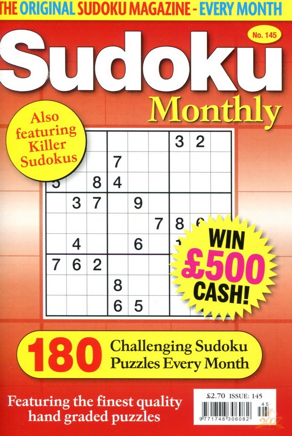 Sudoku Monthly英国